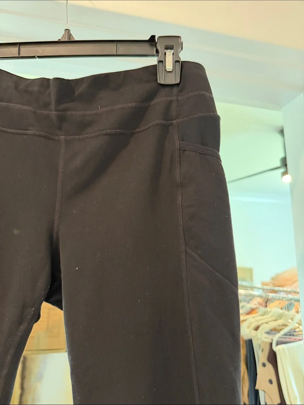 Athleta Black Capri Workout Leggings